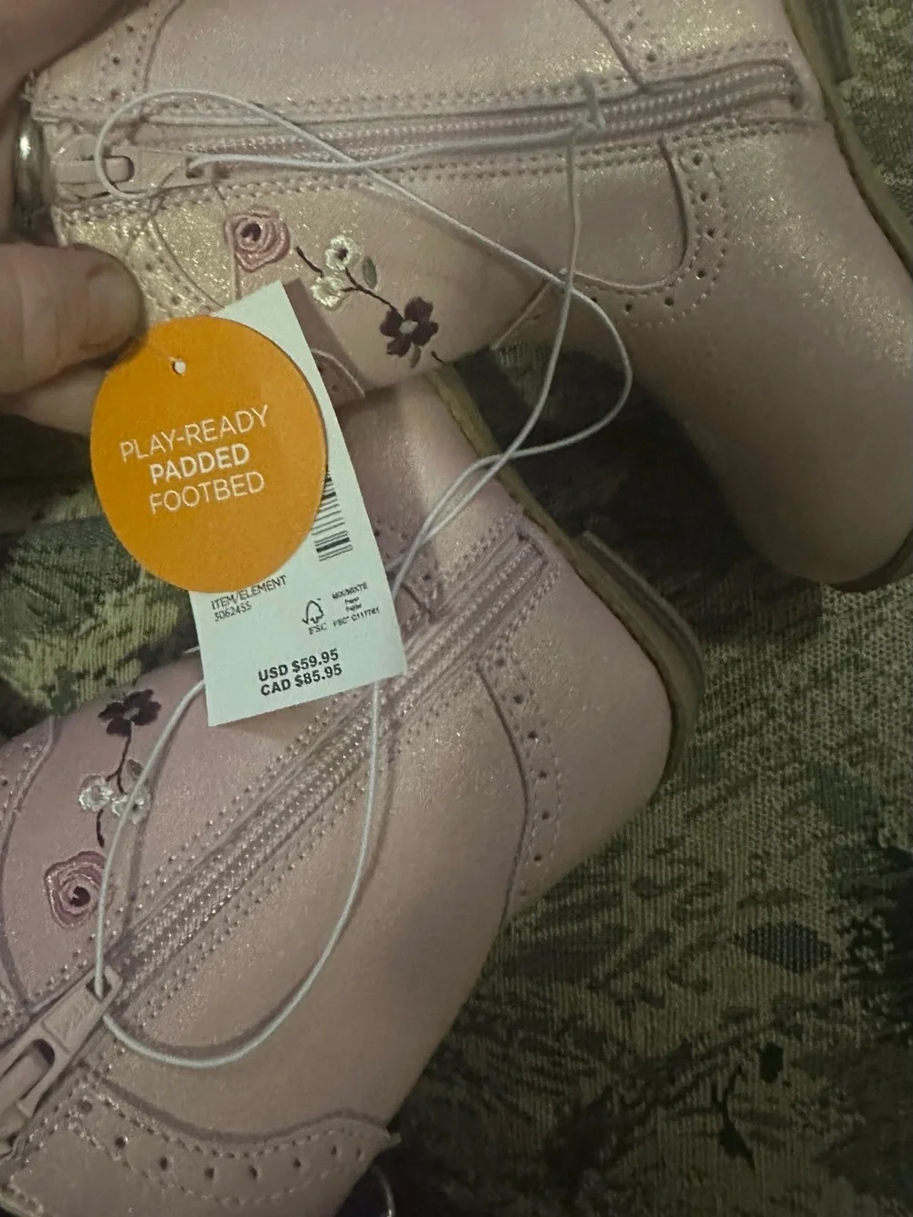 Gymboree sparkling pink